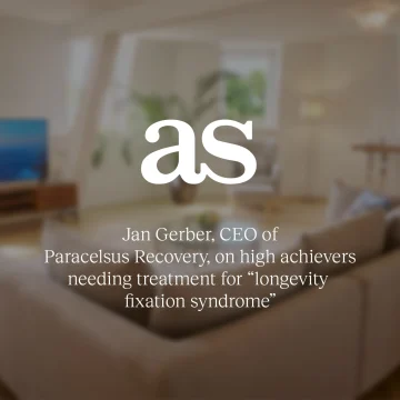 Ян Гербер, генеральный директор Paracelsus Recovery, о том, почему успешным людям необходимо лечение синдрома фиксации на долголетии – Diario AS
