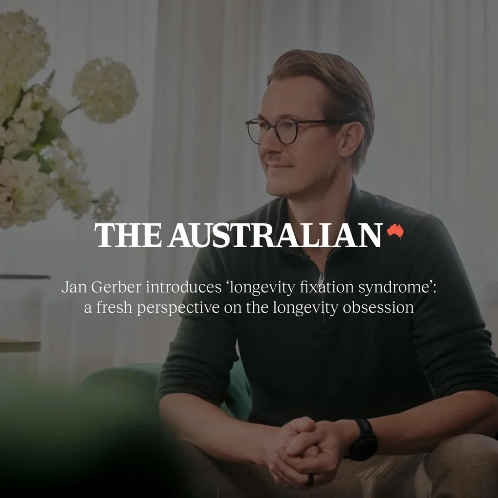Ян Гербер вводит понятие «синдром фиксации на долголетии» - The Australian